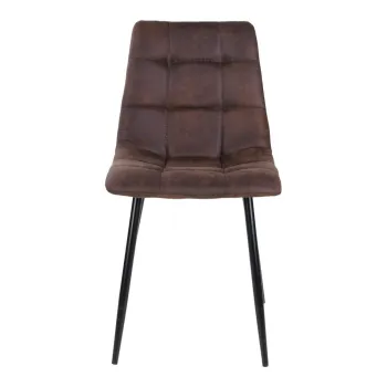 Set 2 scaune dining House Nordic Middelfart, maro inchis imagine