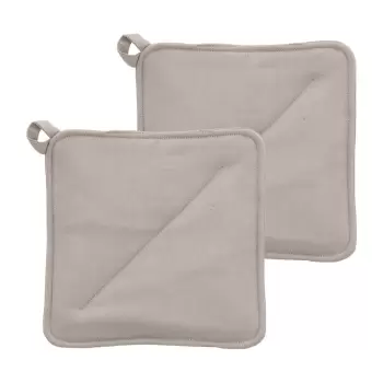 Set 2 suporturi din bumbac pentru bucatarie Sodahl, 23 x 23 cm, bej imagine