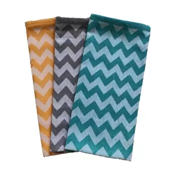 Set 3 prosoape de bumbac 70x50 cm Geometry - JAHU collections imagine