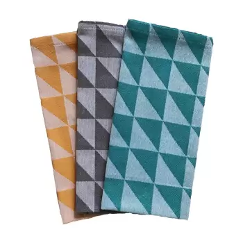 Set 3 prosoape de bumbac 70x50 cm Geometry - JAHU collections imagine