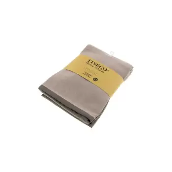 Set 3 prosoape de bumbac Tiseco Home Studio, 50 x 70 cm, gri maro imagine