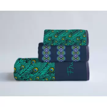 Set 3 prosoape Madre Selva Peacock imagine