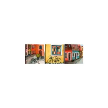 Set 3 tablouri Tablo Center City Vibe imagine