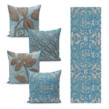 Set 4 fete de perna si napron - Mila Home imagine