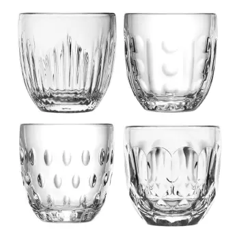 Set 4 pahare stil cupa din sticla La Rochere Gobelet, 230 ml imagine