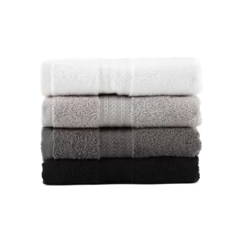 Set 4 prosoape din bumbac Foutastic Black, 50 x 90 cm imagine