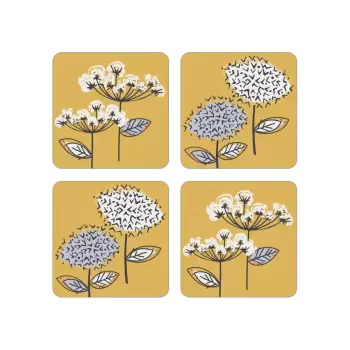 Set 4 suporturi pentru pahar Cooksmart Retro imagine