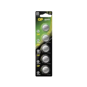 Set 5 baterii buton cu litiu EMOS GP CR2032 imagine