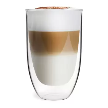 Set 6 pahare cu perete dublu Vialli Design NATALIE, 350 ml imagine