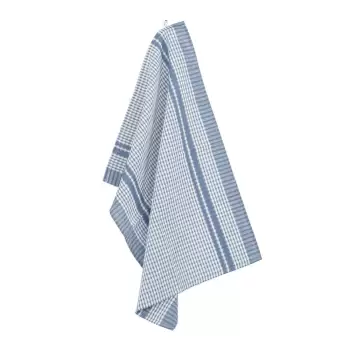 Set 6 prosoape de bumbac Tiseco Home Studio Waffle, 50 x 70 cm, albastru deschis imagine