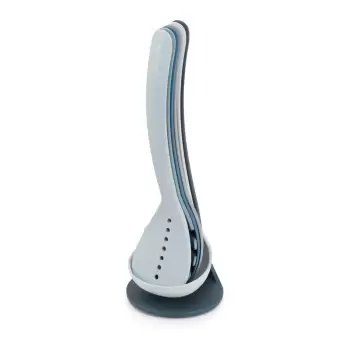 Set 6 ustensile de bucatarie cu suport Joseph Joseph Nest Utensils Plus, albastru imagine