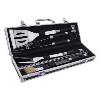 Set 8 unelte pentru gratar din inox cu servieta (husa) Orion Grill imagine
