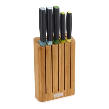 Set cutite cu suport din bambus Joseph Joseph Elevate imagine