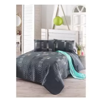 Set cuvertura si 2 huse de perna Eponj Home Tracy, 200 x 220 cm imagine