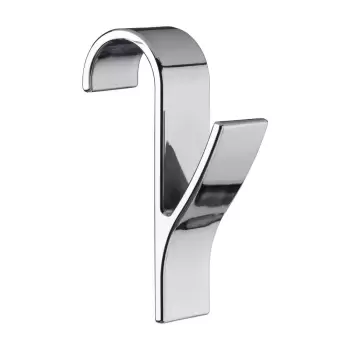 Set de 2 carlige pentru prosoape Radiator, crom imagine