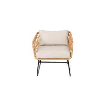 Set de 2 scaune de gradina din rattan Vistdal - Bonami Essentials imagine