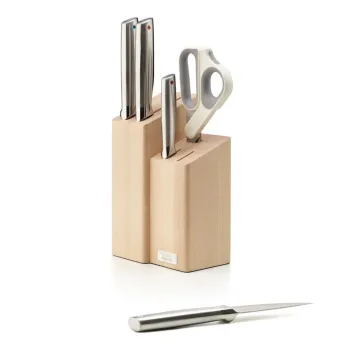 Set de cutite cu suport din otel inoxidabil 5 buc. Elevate Fusion - Joseph Joseph imagine