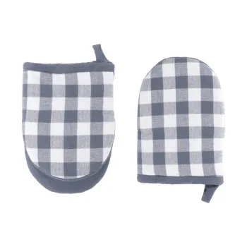 Set de manusi de bucatarie 2 buc. din bumbac Gingham - Tiseco Home Studio imagine