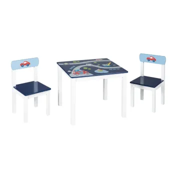 Set de mobila pentru copii 3 buc. Rennfahrer - Roba imagine