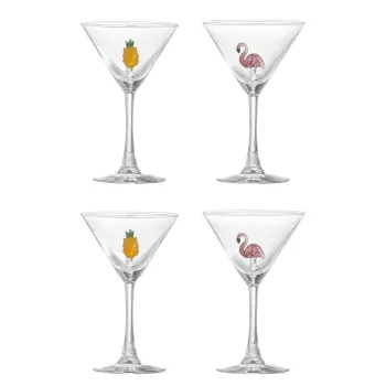 Set de pahare 4 buc. de cocktail 170 ml Misa - Bloomingville imagine