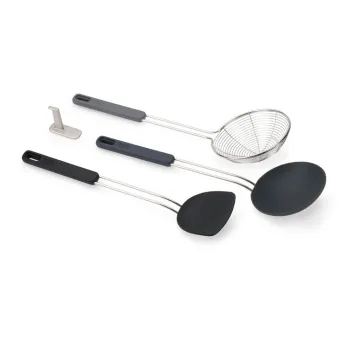 Set de ustensile de bucatarie 3 buc. din otel inoxidabil Fusion Wok Set - Joseph Joseph imagine