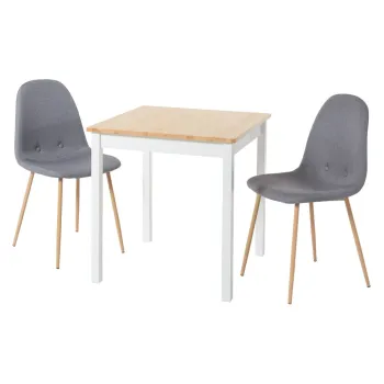 Set masa de dining Sydney si 2 scaune de dining Lissy - Bonami Essentials imagine