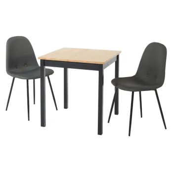 Set masa de dining Sydney si 2 scaune de dining Lissy - Bonami Essentials imagine