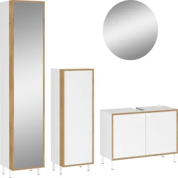 Set mobila de baie alb Topeka - Germania imagine