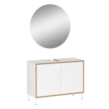 Set mobila de baie alb Topeka - Germania imagine