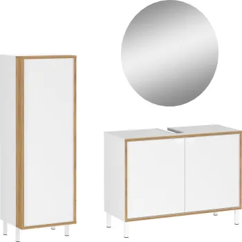 Set mobila de baie alb Topeka - Germania imagine