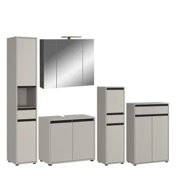 Set mobila de baie gri Lemont - Germania imagine