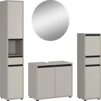 Set mobila de baie gri Lemont - Germania imagine