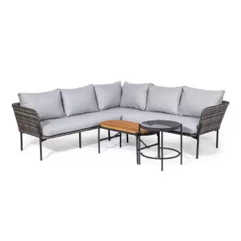 Set mobilier de gradina cu masuta si coltar Bonami Selection Altea imagine