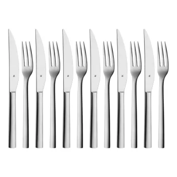 Set tacamuri pentru friptura din otel inoxidabil WMF Nuova imagine