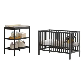 Seturi de mobila pentru copii 2 buc. din lemn de fag Dino - Vipack imagine