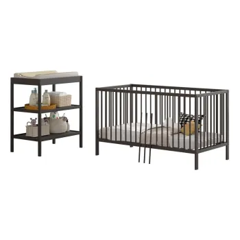 Seturi de mobila pentru copii 2 buc. din lemn de fag Dino - Vipack imagine