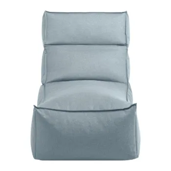 Sezlong de gradina albastru deschis capitonat STAY - Blomus imagine