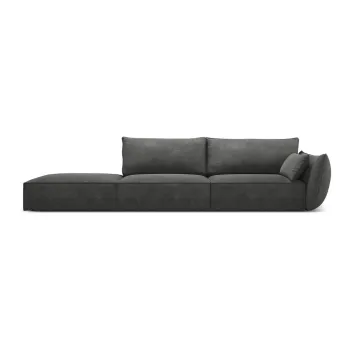 Sezlong gri (cu colt pe partea stanga ) Vanda - Mazzini Sofas imagine