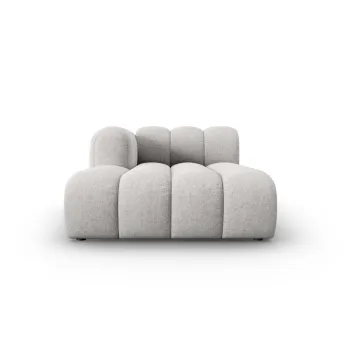 Sezlong gri deschis (cu colt pe partea dreapta) Lupine - Micadoni Home imagine