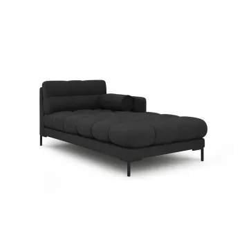 Sezlong gri inchis (cu colt pe partea stanga ) Bali - Cosmopolitan Design imagine