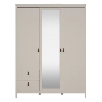 Sifonier grej cu oglinda 150x199x58 cm Madrid - Tvilum imagine