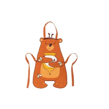 Sort de bucatarie pentru copii din bumbac reciclat Honey - Tiseco Home Studio imagine