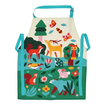 Sort de bucatarie pentru copii din bumbac Woodland - Rex London imagine