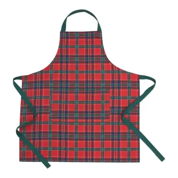 Sort din bumbac cu model de Craciun Christmas Tartan Check - Catherine Lansfield imagine
