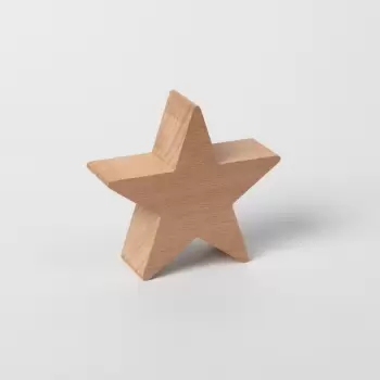 Steluta din lemn pentru brad de Craciun Spira Small imagine