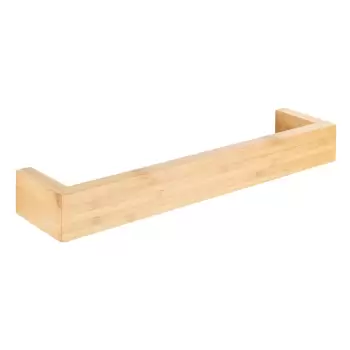 Suport de perete din bambus pentru prosoape Wenko Light, latime 40 cm imagine