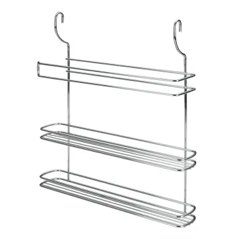 Suport de prosoape de bucatarie argintiu suspendat din otel cromat Lonardo - Metaltex imagine