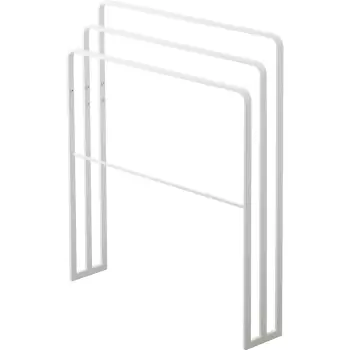 Suport de prosoape din metal Yamazaki Tower, alb imagine