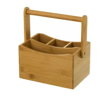 Suport din bambus pentru ustensile de bucatarie - Casa Seleccion imagine