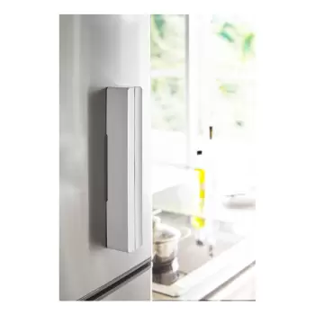 Suport magnetic pentru folie de bucatarie YAMAZAKI Tower, alb imagine